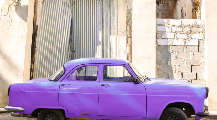 Not the writer’s purple car.  PHOTO/stock.adobe.com